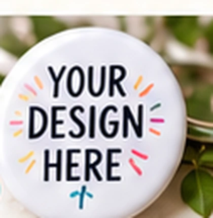 Custom pinback buttons