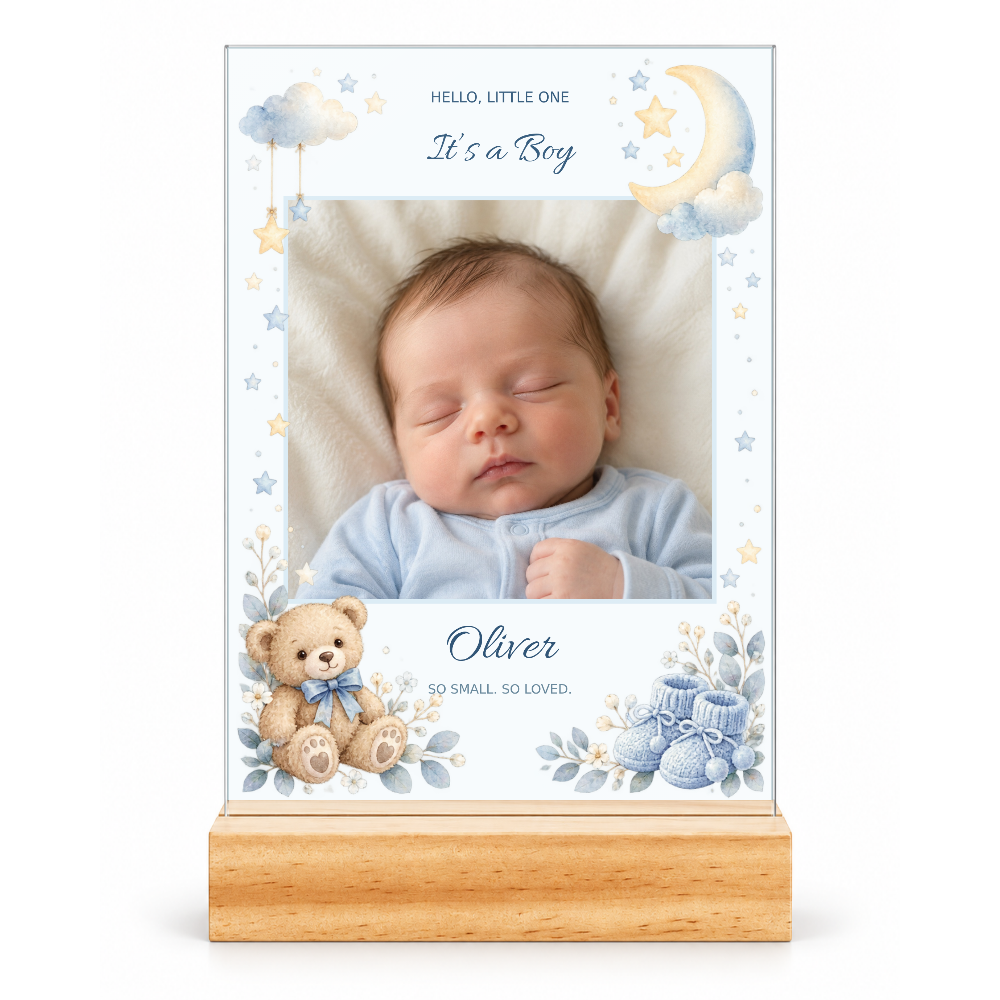 It’s a Boy Acrylic Photo