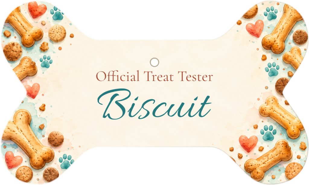 Official Treat Tester Personalized Bone Ceramic Ornament personalized example