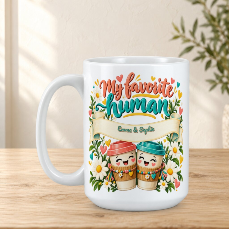 My Favorite Human Best Friend Mug