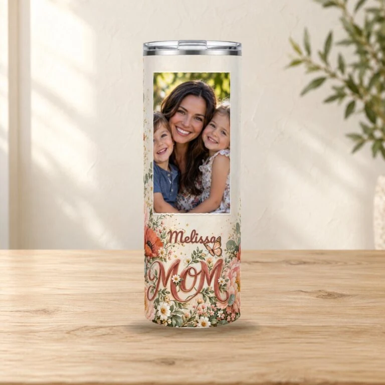 Mom in Bloom 20oz Tumbler