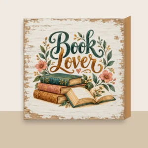 Book Lover Shelf Block