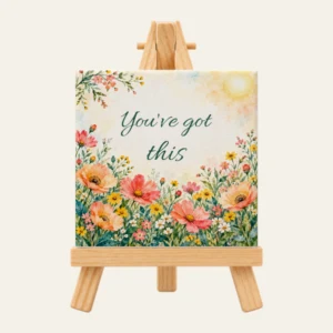 Little Encouragement Mini Canvas