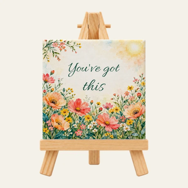 Little Encouragement Mini Canvas