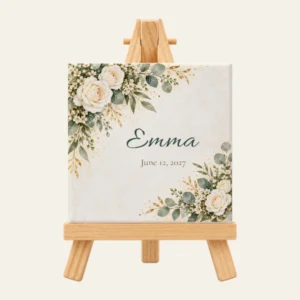 Wedding Place Card Mini Canvas
