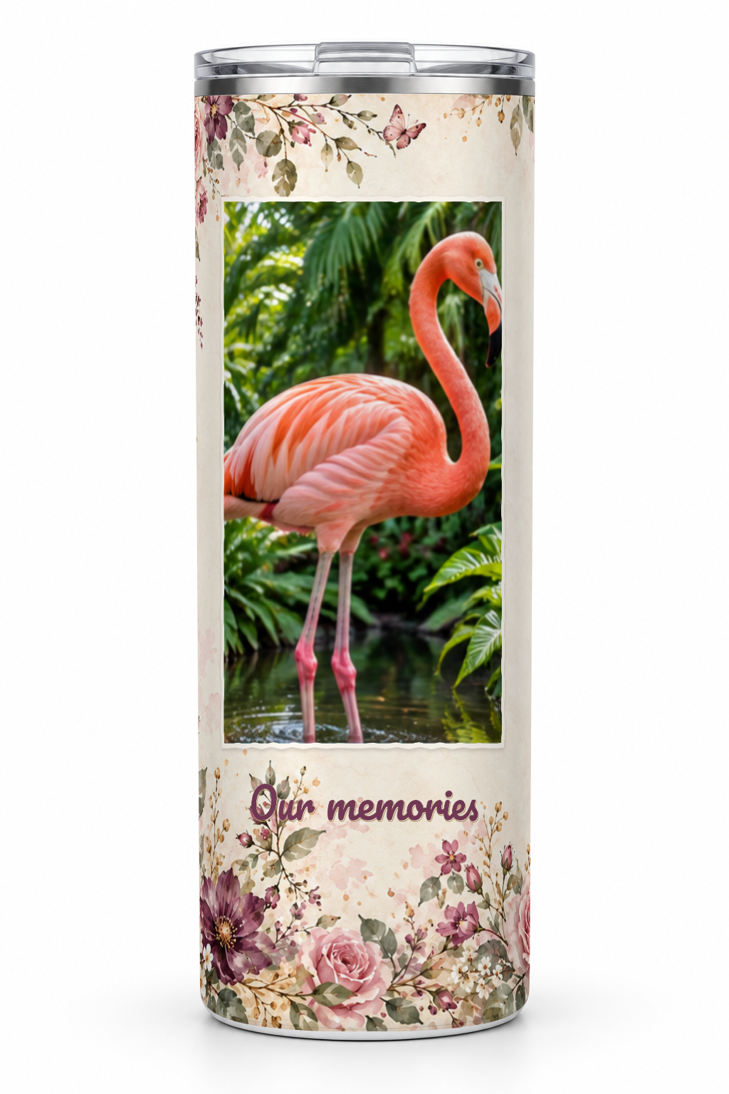 Garden Keepsake tumbler mockup