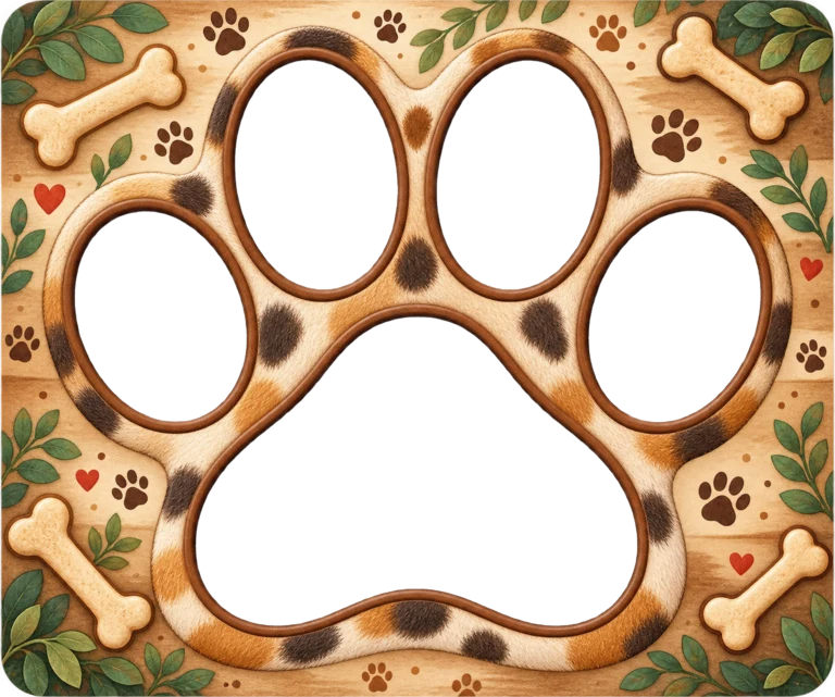 Paw Photo Mouse Pad