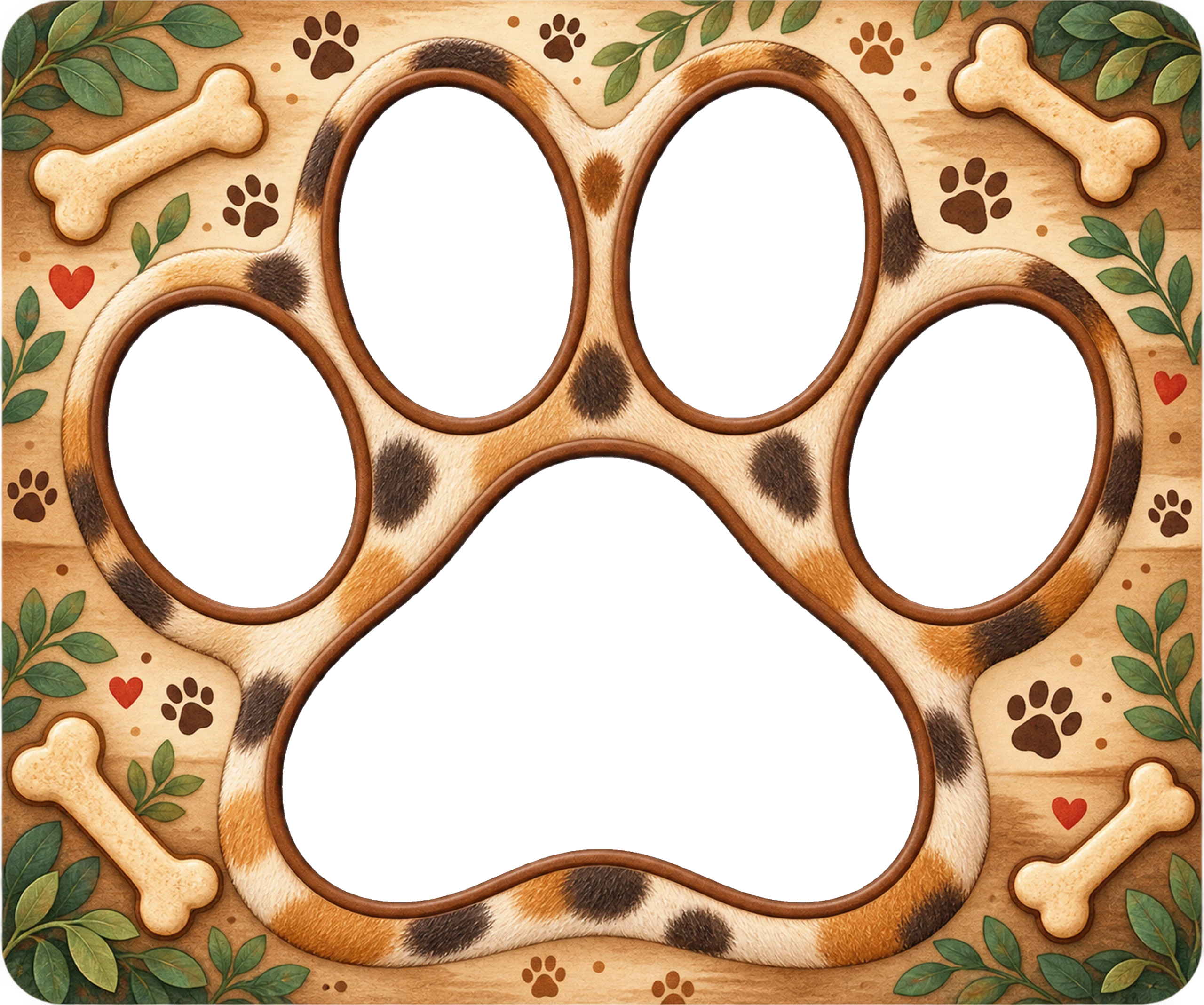 Paw Photo Mouse Pad