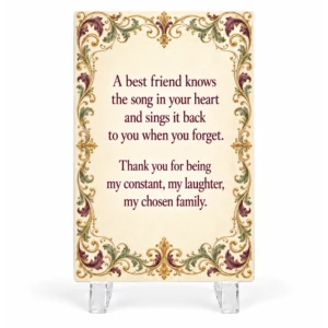 Best Friend Keepsake Plaque