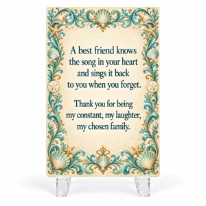 Best Friends — Design 1 Keepsake Plaque
