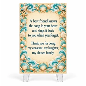 Best Friends — Design 2 Keepsake Plaque