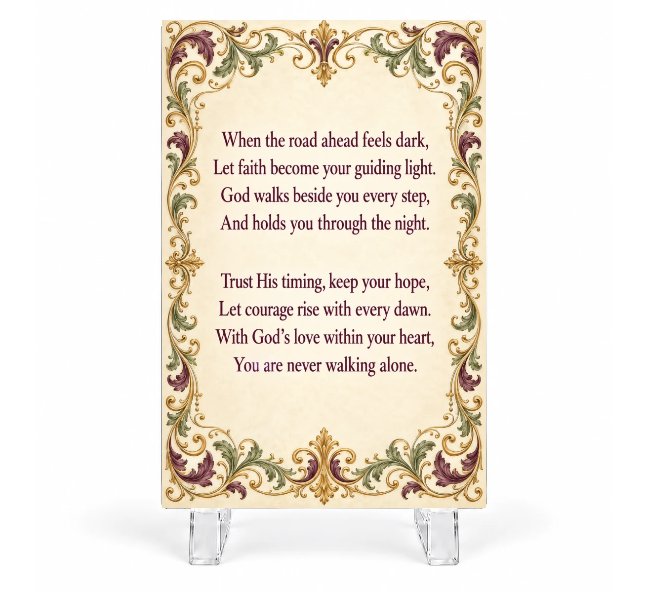 Faith Keepsake Plaque