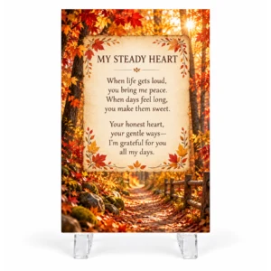Husband — Design 5 Keepsake Plaque