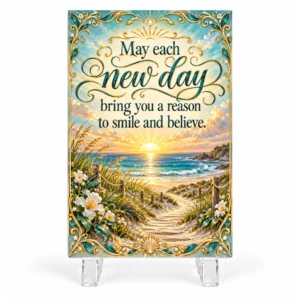New Day Keepsake Plaque