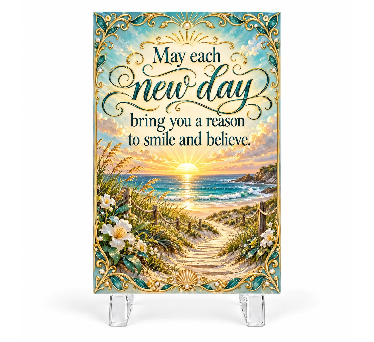 New Day Keepsake Plaque