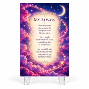 Wife — Design 2 Keepsake Plaque