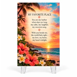 Wife — Design 4 Keepsake Plaque