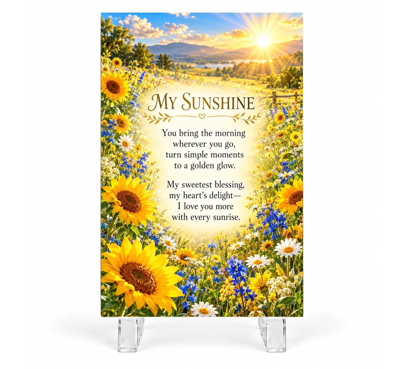 Wife — Design 5 Keepsake Plaque