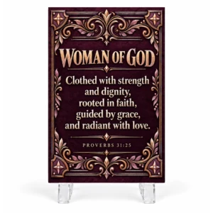 Women Of God Keepsake Plaque