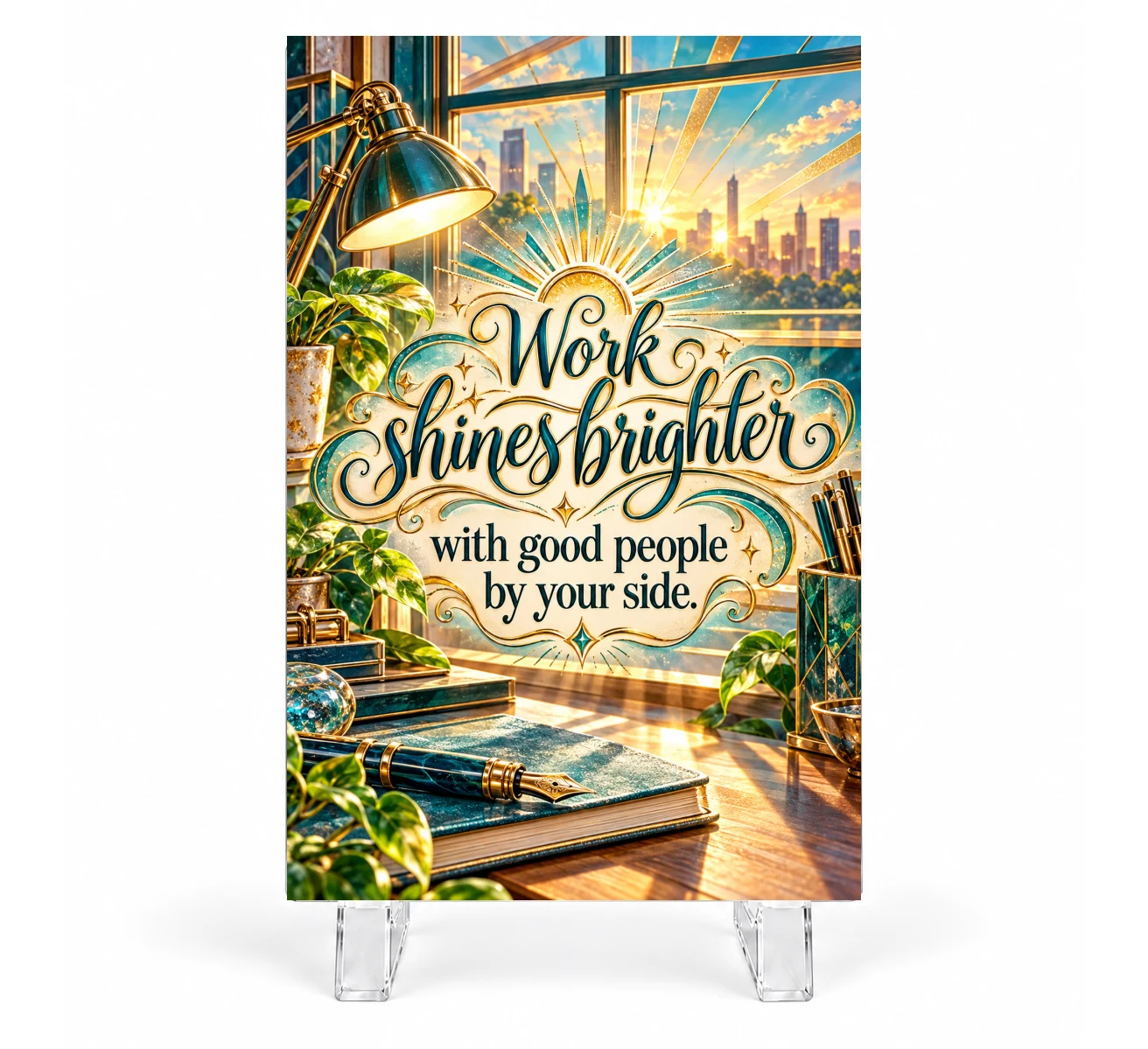 Workplace Keepsake Plaque