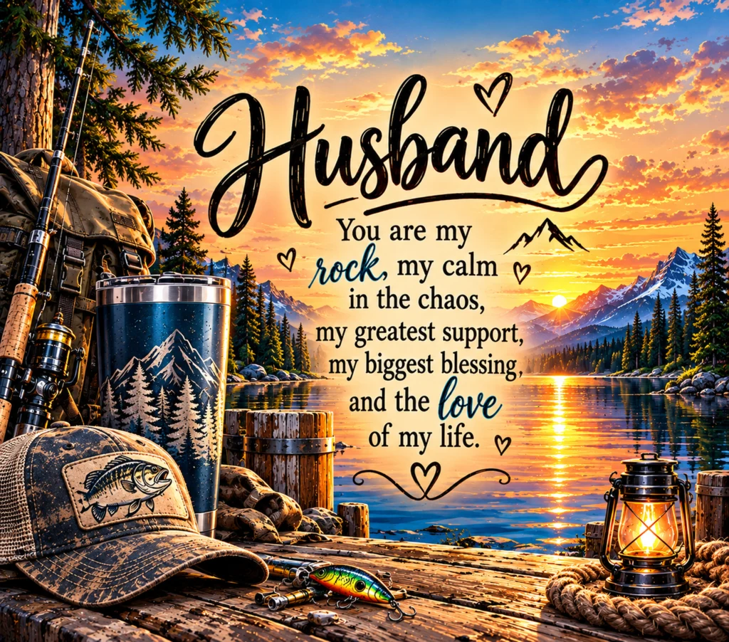 Husband Tumbler — product mockup preview