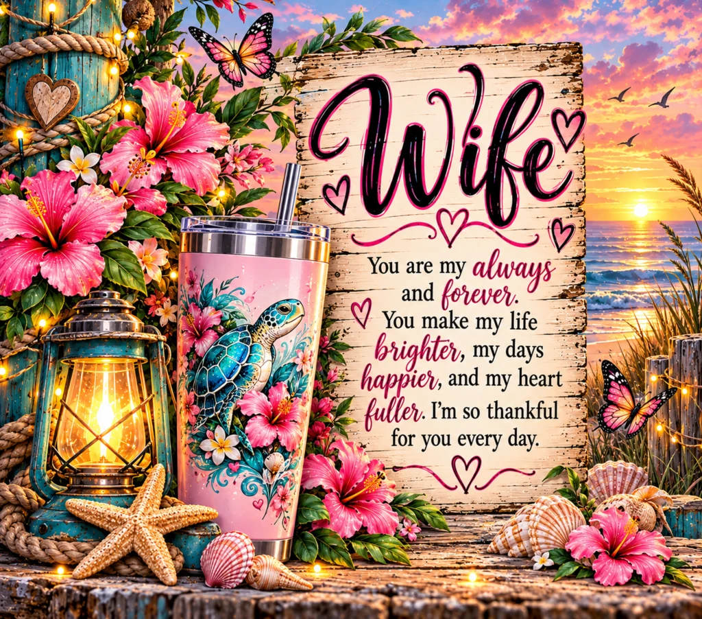 Wife Tumbler — product mockup preview