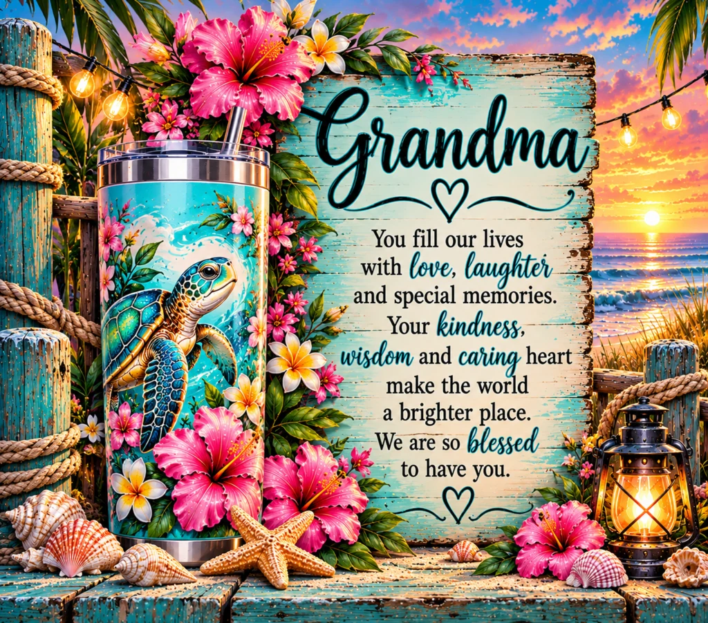 Grandma Tumbler — product mockup preview