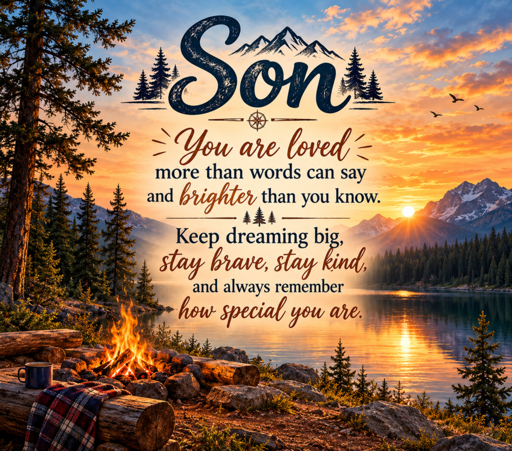 Son Tumbler complete wrap design