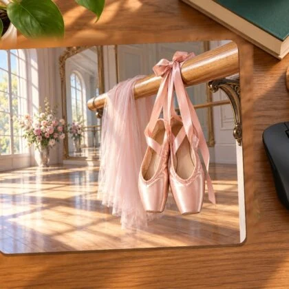 Ballet Shoes in the Studio Mouse Pad