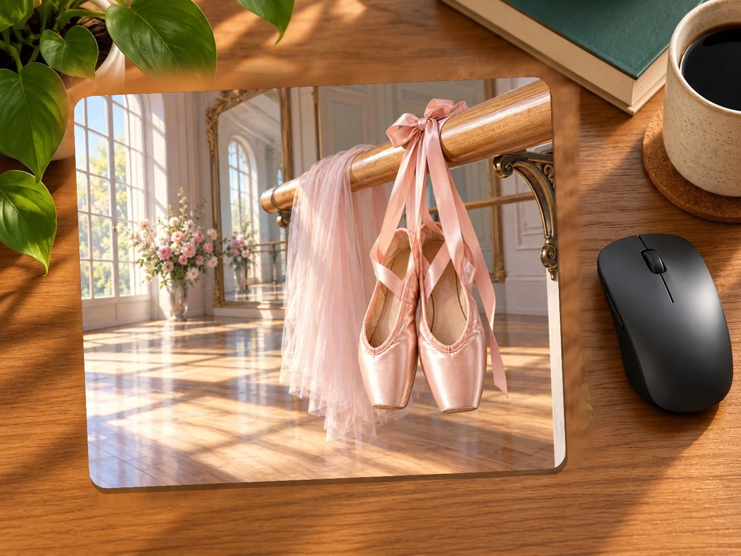 Ballet Shoes in the Studio Mouse Pad
