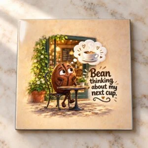 Bean Thinking Magnet Magnet