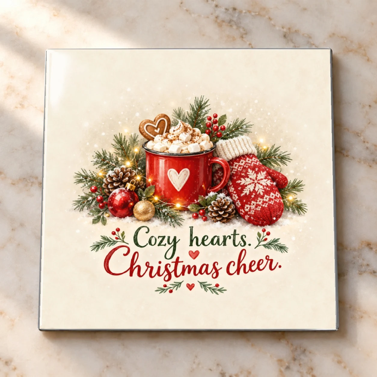 Christmas Cozy Cheer Magnet Magnet