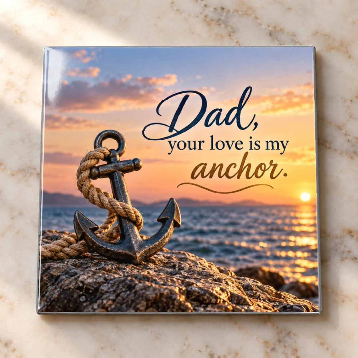 Dad My Anchor Magnet Magnet