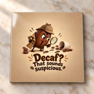 Decaf Suspicion Magnet Magnet
