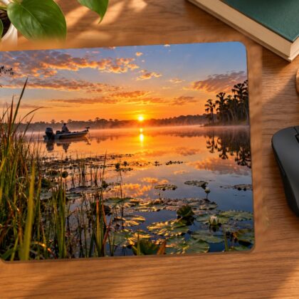 Fishing and Outdoors Mouse Pad