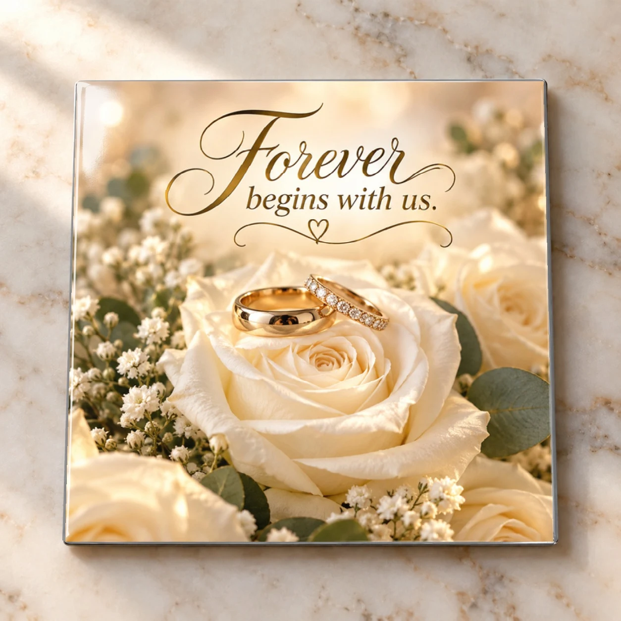 Forever Begins Here Magnet Magnet