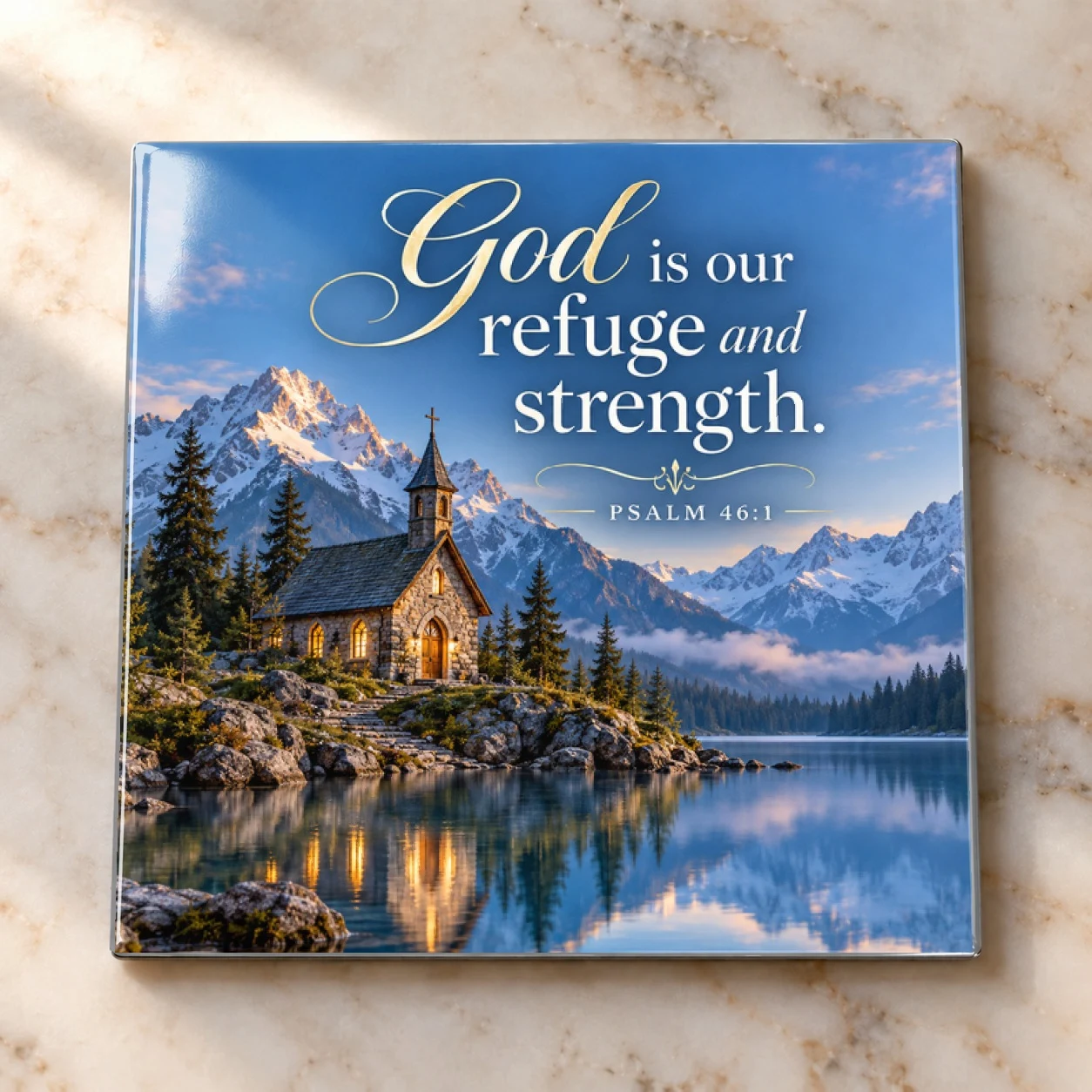 God Is Our Refuge Magnet Magnet