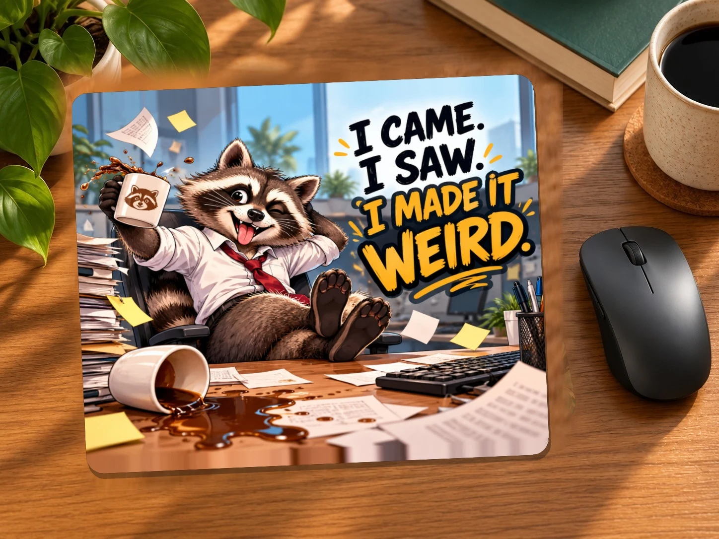I Came. I Saw. I Made It Weird. Mouse Pad