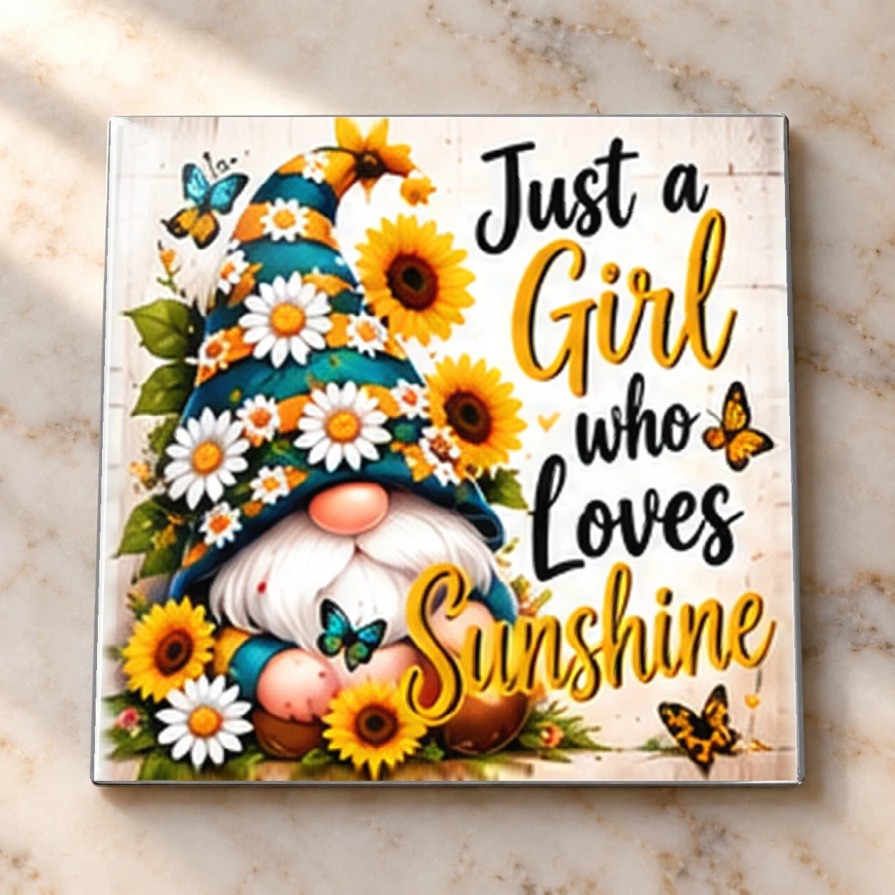 Just a Girl Who Loves Sunshine Magnet