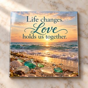 Love Holds Us Family Sentiment Magnet Magnet
