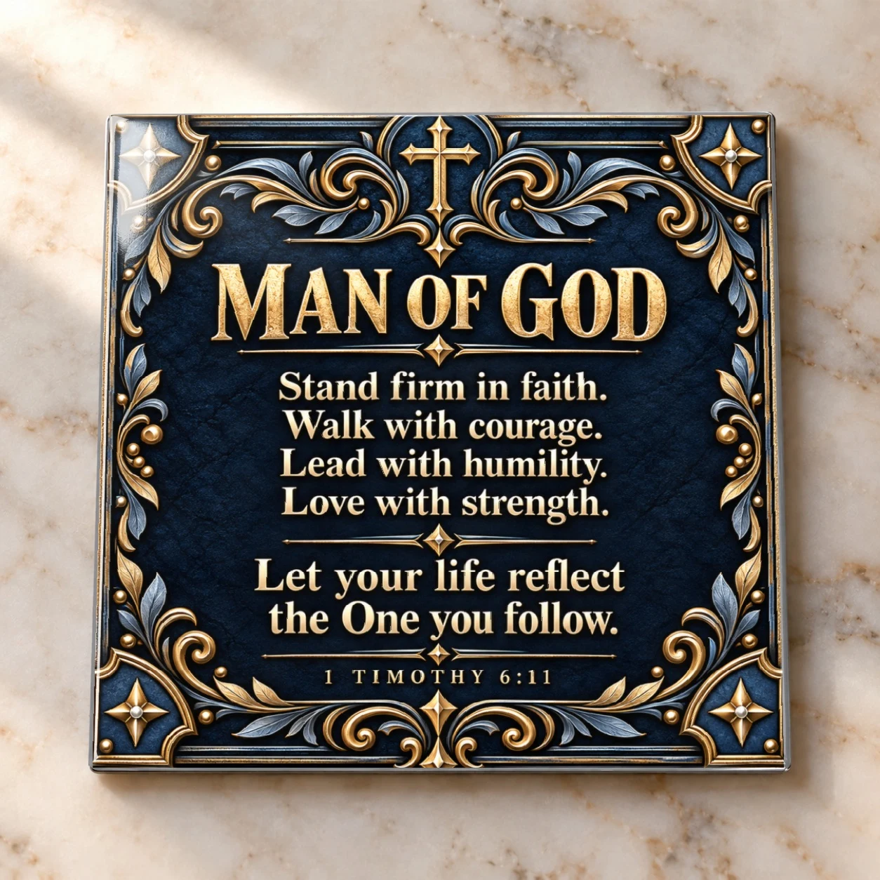 Man of God Verse Magnet