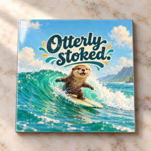 Otter Surf Club Magnet Magnet