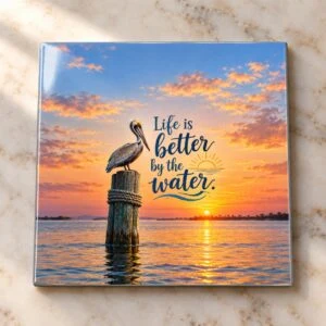 Pelican Paradise Magnet Magnet