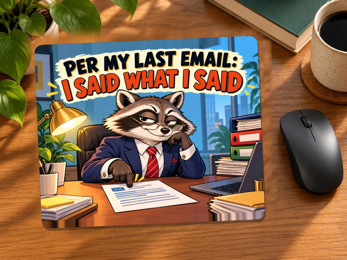 Per My Last Email: I Said What I Said Mouse Pad
