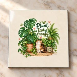 Plant Lady Energy Magnet Magnet