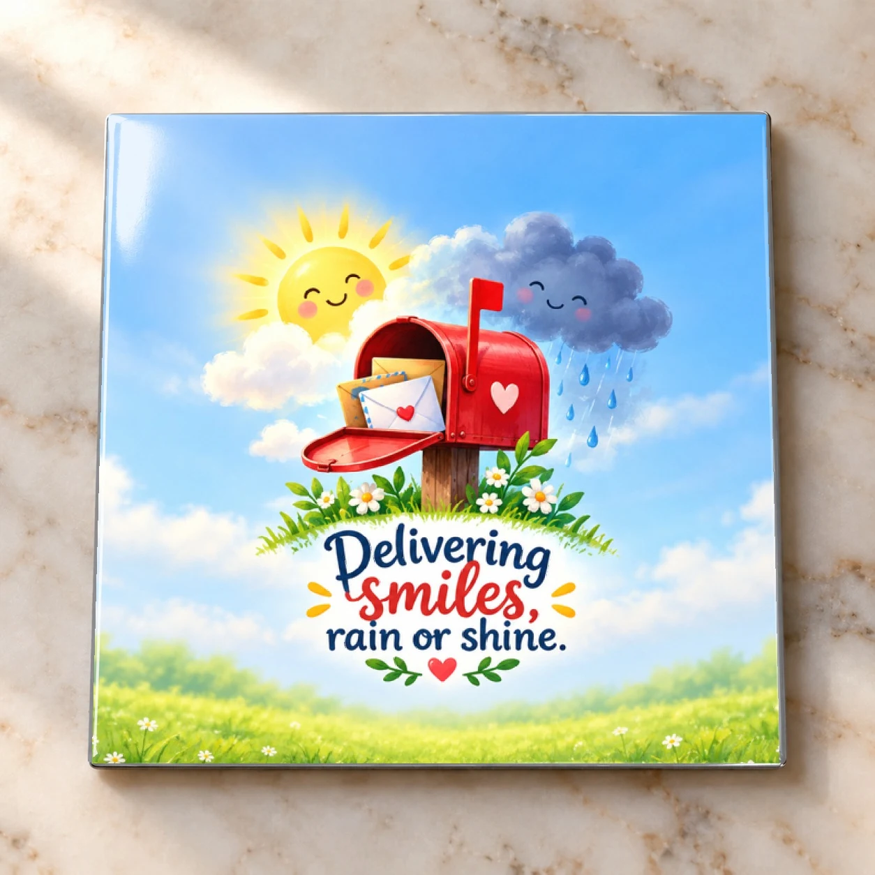 Postal Rain or Shine Magnet Magnet