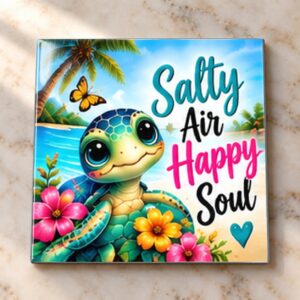 Salty Air Happy Soul Magnet