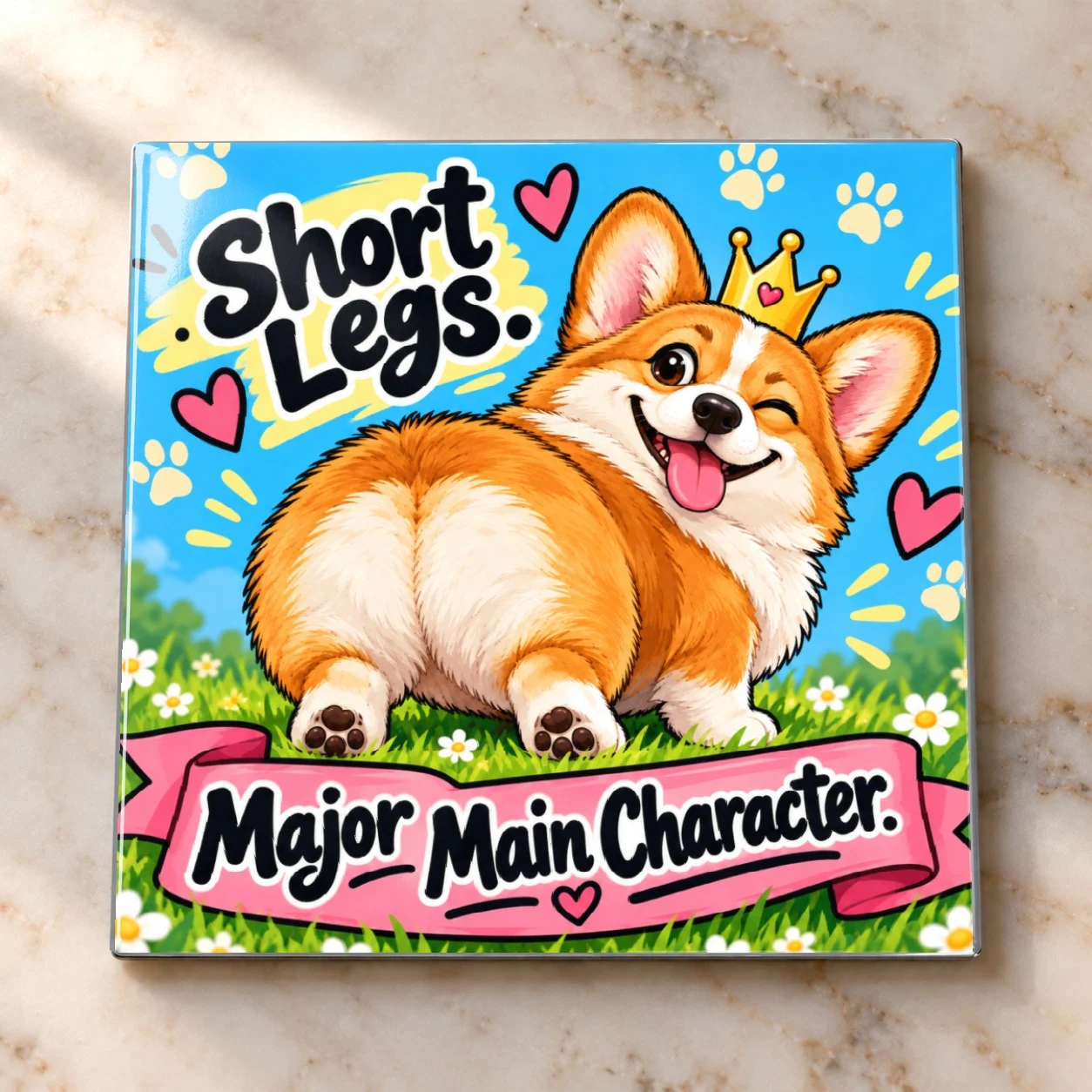 Short Legs. Major Main Character Magnet