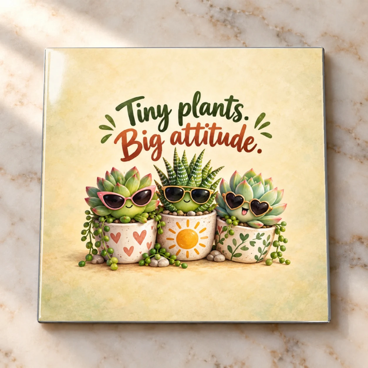 Succulent Attitude Magnet Magnet