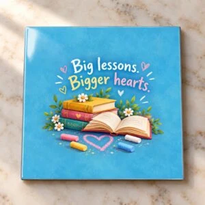 Teach with Heart Magnet Magnet